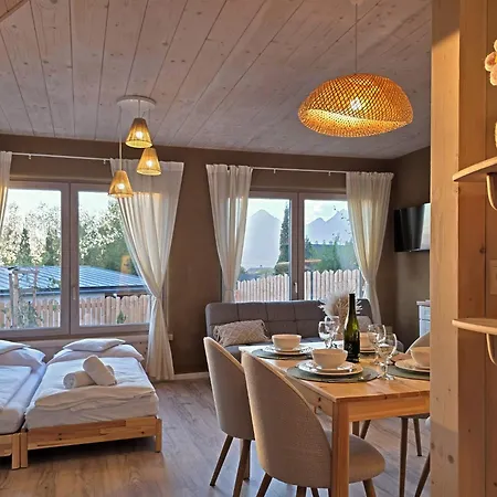 Eco-apartmany Doma Pod Javorom - Jacuzzi & Mountainview Vysoke Tatry